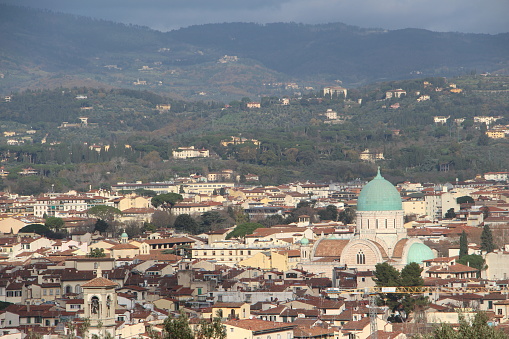 Italie- Toscane - Panorama de Florence
