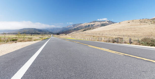 istock Asphalt road and countryside landscape 1437266833