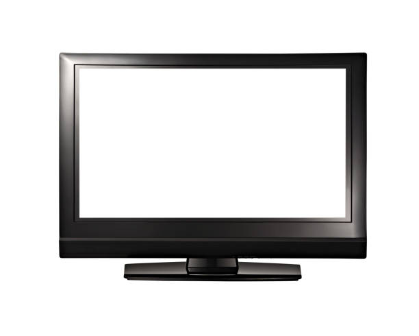 istock Computer monitor isolated on white 1437274840