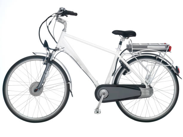 istock New bicycle isolated on a white background 1437275226