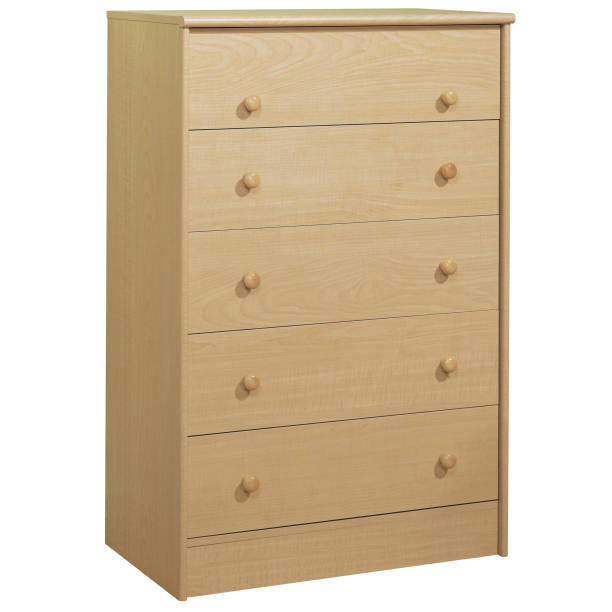 istock Chest of drawers isolated on white background 1437275400