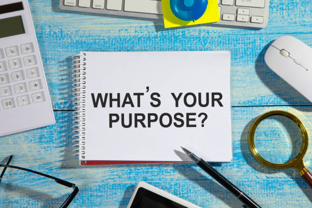 istock What's your Purpose on notepad. Business 1437277172