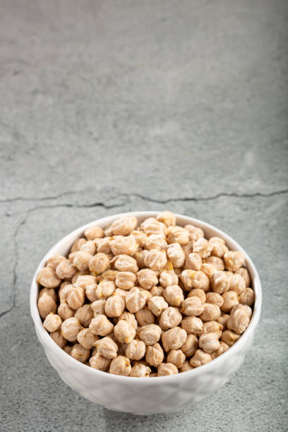 istock Raw chickpeas in the bowl. 1437278633