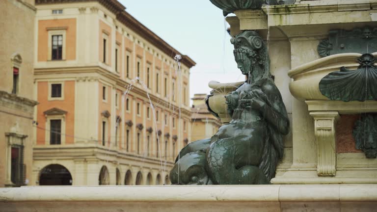 Fountain of Neptune is a monumental civic fountain located in the eponymous square, Piazza del Nettuno, Bologna, Italy