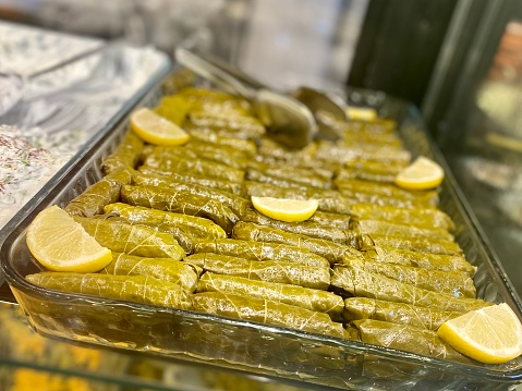 Sarma rolls with olive oil