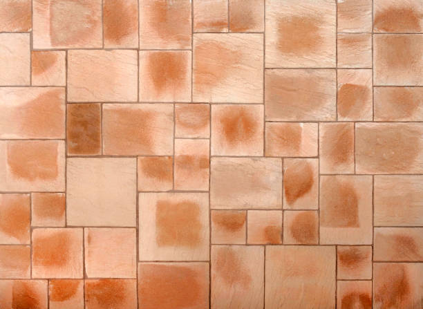 istock Beige and brown floor tiles 1437293674
