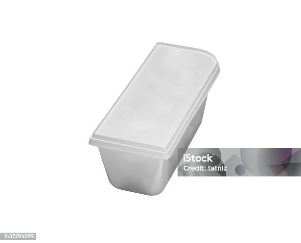 Empty Rectangular Container Plastic Rectangular Container Stock Photo - Download Image Now - Black ...