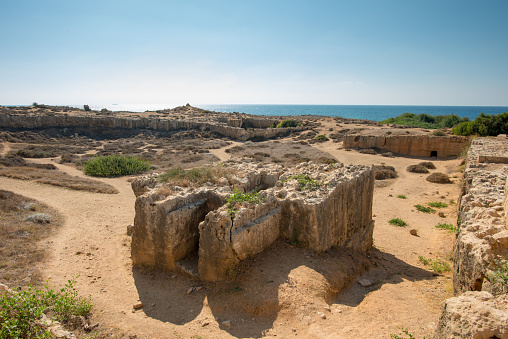 The archaeological site has been designated as UNESCO World Heritage Site. The ancient tombs , many of which date back to 2500 years ago, are carved out of solid rock.