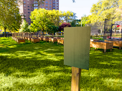 Community garden in New York City