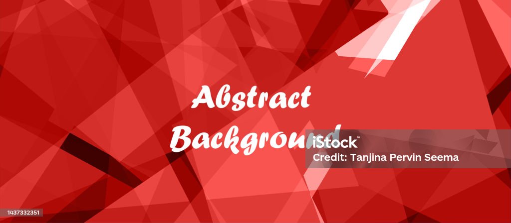 Red Background For Project Abstract Red Background Design Stock Illustration - Download Image Now ...