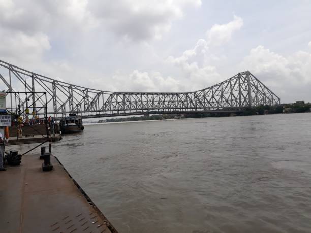 istock Howrah bridge   in Kolkata. steel bridge. 1437335745