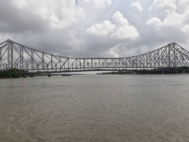 istock Howrah bridge   in Kolkata. steel bridge. 1437335781