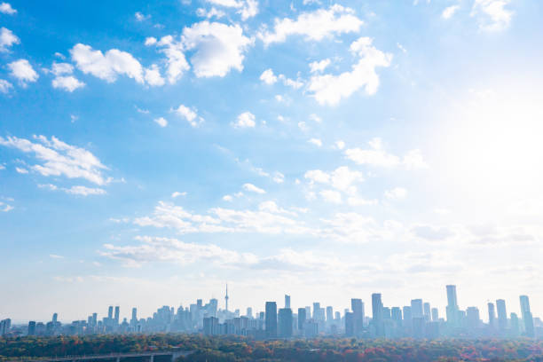 istock Downtown and Rosedale at dusk in Autumn, Toronto, Canada 1437355005