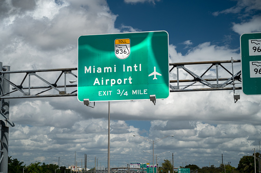 Miami Highway street signs