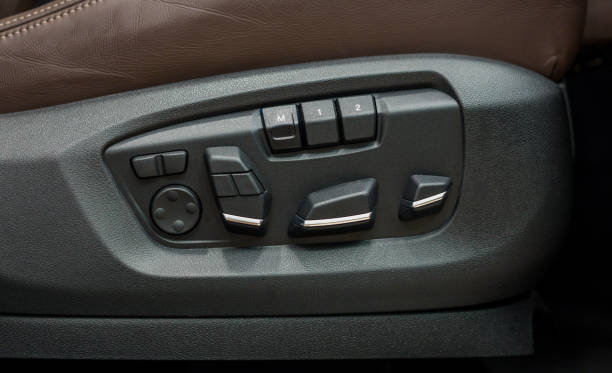 istock Seat of modern car 1437369851
