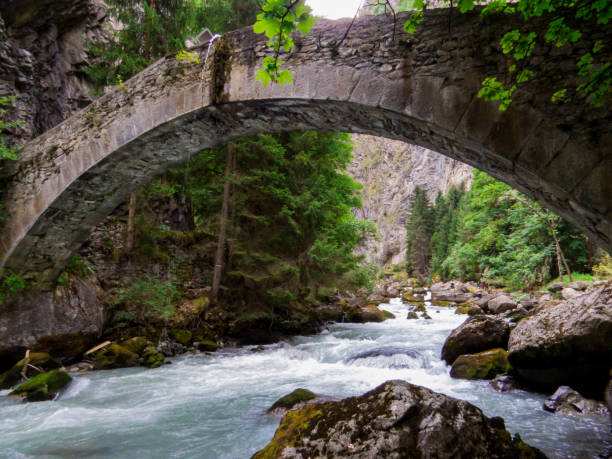 istock Dorea Baltea River, Pre-Saint-Didier, Italy 1437376124
