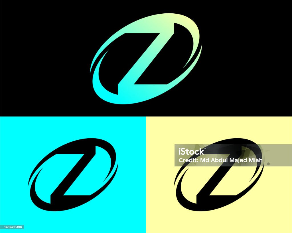 Z Creative Creative Letter Z Logo Design Template Stock Illustration - Download ...