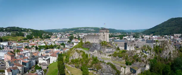 Photo of France Lourdes City Panorama in Summer