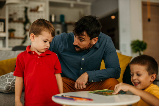 istock Preschool education at home 1437429033