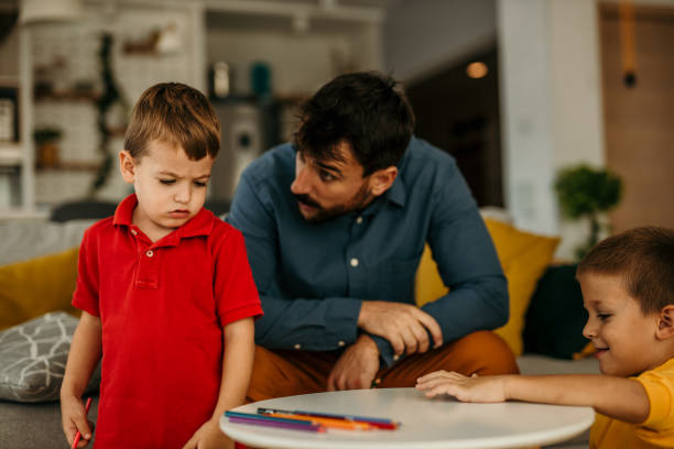 istock Preschool education at home 1437429745