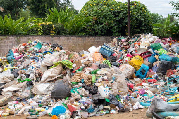 istock Various types of waste in the waste plant 1437430300