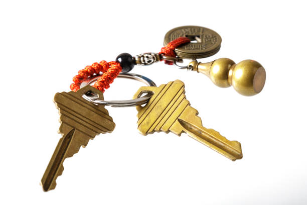 istock A set of house keys isolated on a white background 1437435262