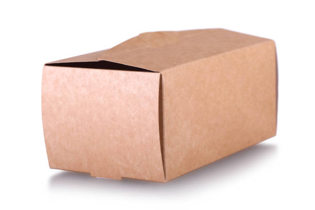 istock brown paper food box isolated on white background 1437435479