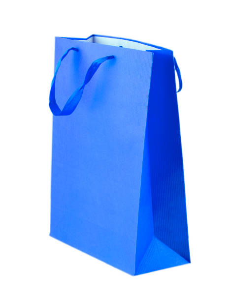 istock blue shopping bags isolated on white background 1437437712