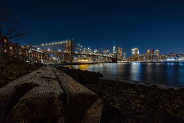 istock View of the illuminated city at night 1437448793