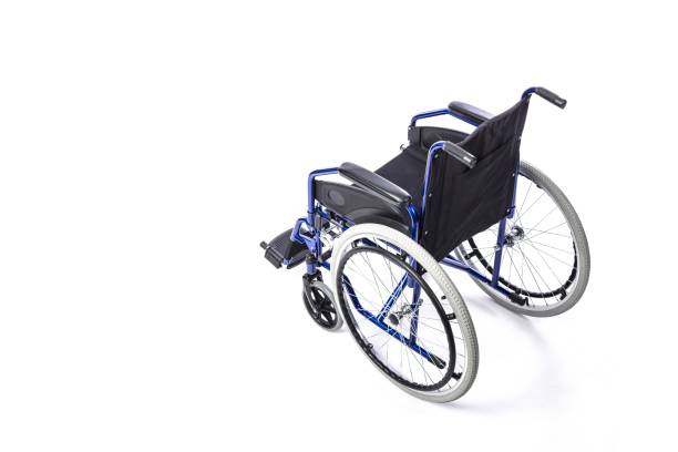 istock Wheelchair for the disabled isolated on a white background 1437448807
