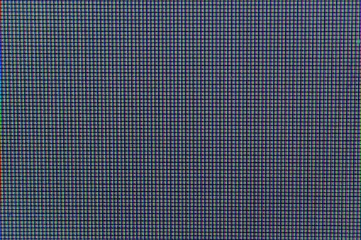 A closeup shot of a computer pixels texture - perfect for wallpaper