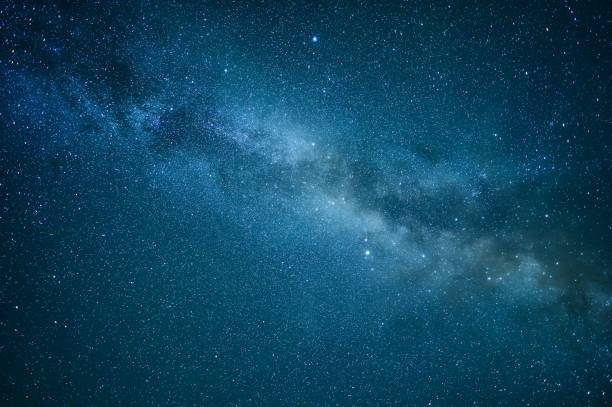 istock Amazing shot of a starry night sky 1437450632