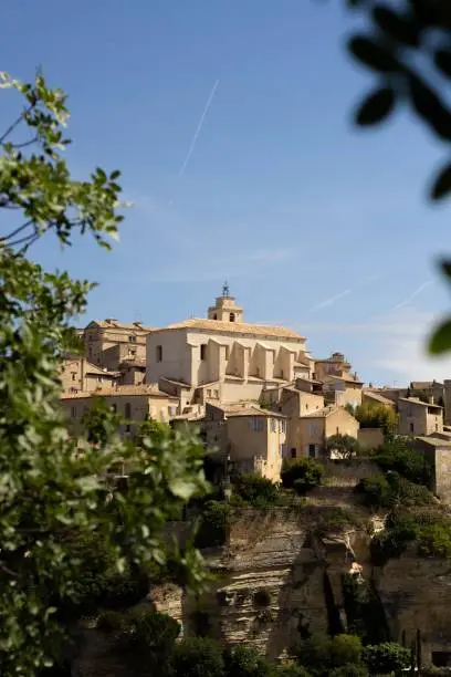A medieval hilltop village of Gordes in Provence, France