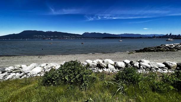 istock View from the Jericho Beach to the water before the mountains 1437454516