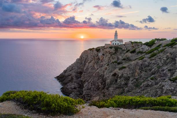 istock Far de Capdepera, Capdepera lighthouse, in Mallorca (Majorca), Balearic Islands, Spain 1437456906