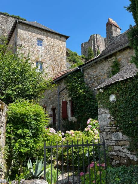 istock Vertical shot of a town with ancient building 1437456911