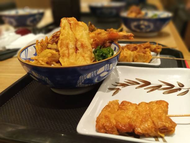 istock Japanese style dinner at a restaurant 1437459590
