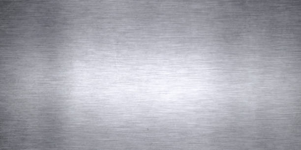 istock Gray metal plate 1437460822