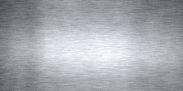 Gray metal plate