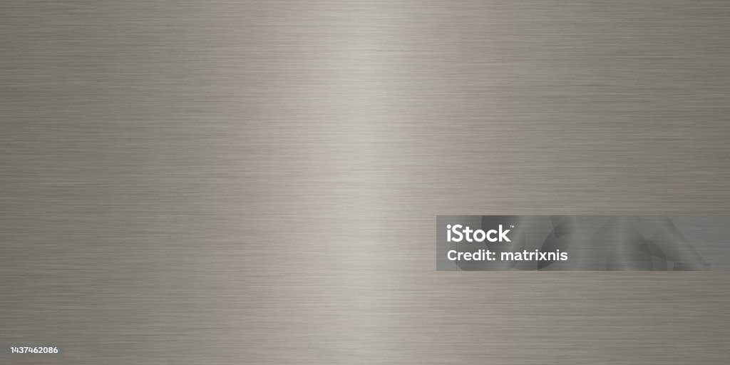 Gray metal plate Brushing Stock Photo