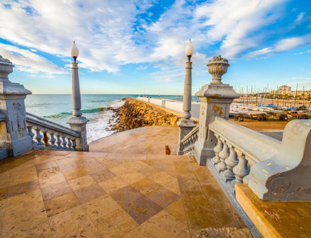 Petite station balnéaire de Sitges - Photo