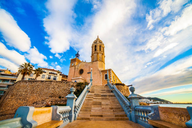 Petite station balnéaire de Sitges - Photo