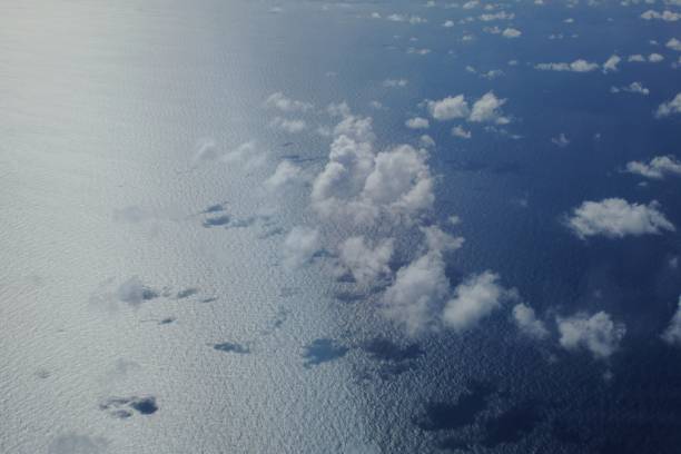 istock Aerial photography over clouds 1437465732