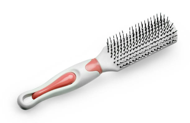 istock white massage plastic comb isolated on the white background 1437473633