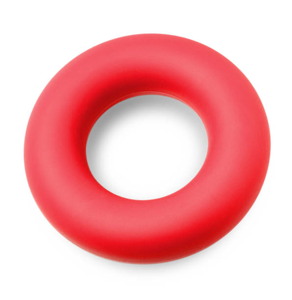 istock round red carpal expander carved isolated on a white background 1437475144