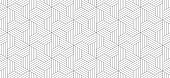 istock abstract gray white triangle, geometric background, striped polygon pattern, network concept 1437475390