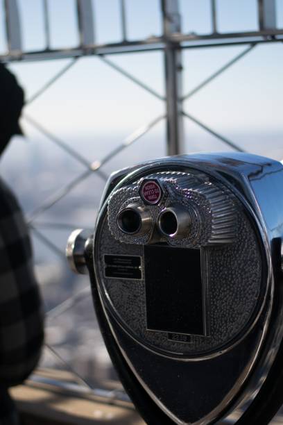 istock Vertical closeup of a tower viewer for observations from the top 1437484142