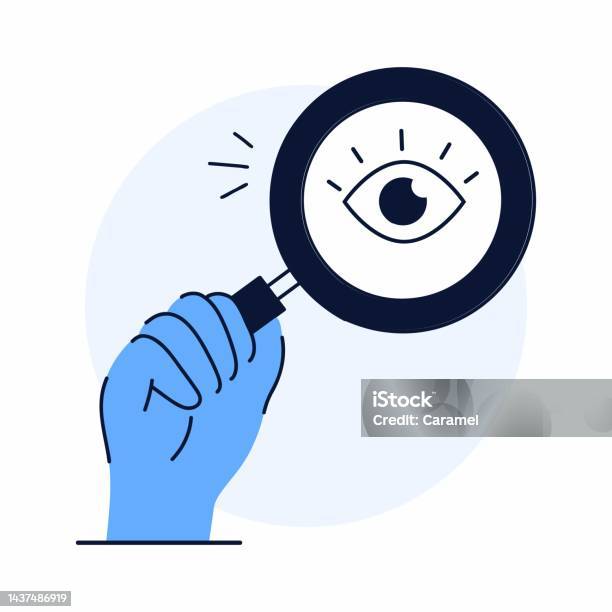 elke dag Schilderen moeilijk tevreden te krijgen Monitoring Concept Hand Drawn Illustration Stock Illustration Stock  Illustration - Download Image Now - iStock
