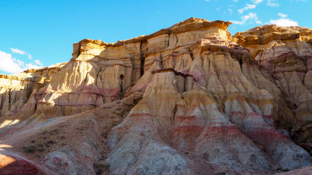 istock Cliffs of White Stupa rocks formations in Gobi desert in Mongolia 1437486989