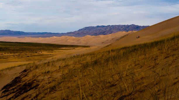 istock Very long dune in Gobi desert in Mongolia 1437488129